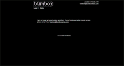 Desktop Screenshot of bumboxamps.com